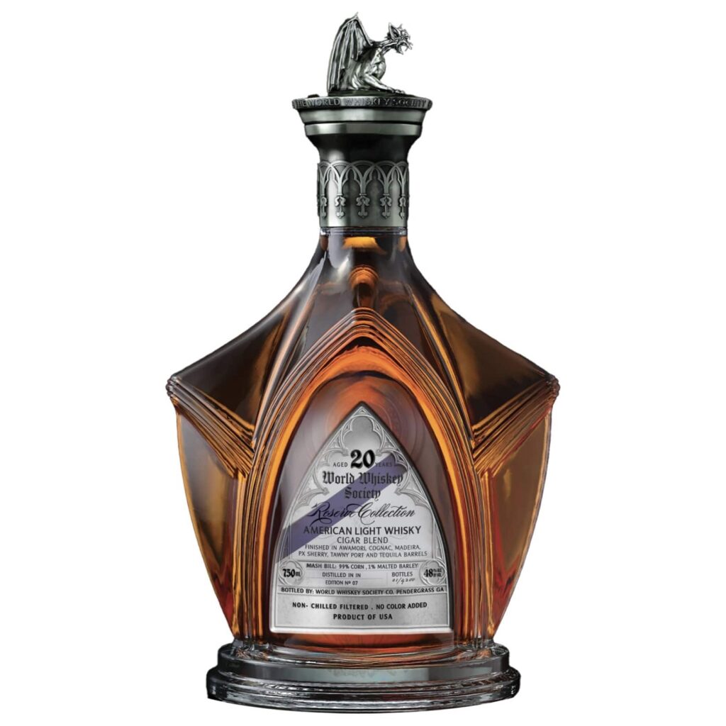 20-Year-Old American Light Whisky Cigar Blend Gothic Edition from World Whiskey Society